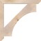 Ekena Millwork Westlake Slat Smooth Bracket, Douglas Fir, 3 1/2"W x 40"D x 40"H BKT04X40X40WTL06SDF - alternate 3